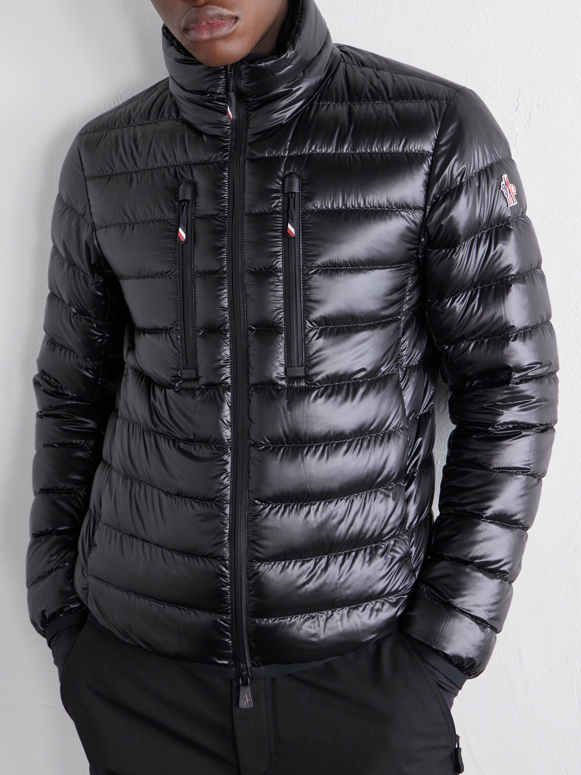 Moncler Grenoble - Quilted Ripstop Down Jacket - Black