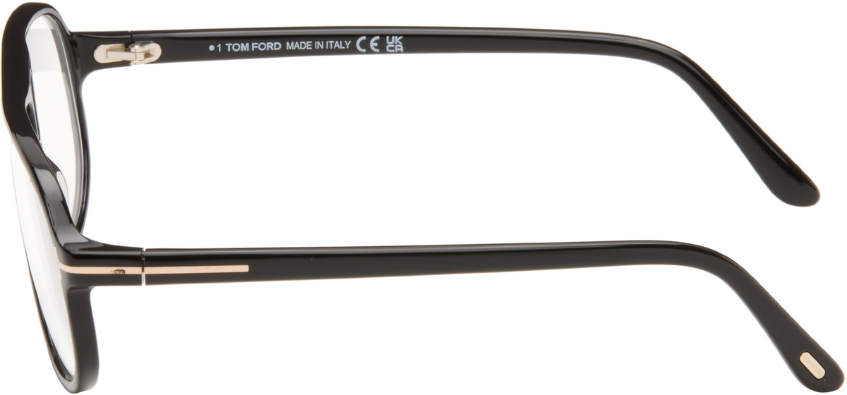 TOM FORD Black Navigator Blue Light Glasses