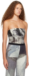 ELLISS Gray Garden Angel Bodysuit