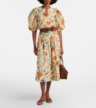 Ulla Johnson Florielle floral cotton top