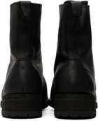 Guidi Black BOW02 Zip Up Boots