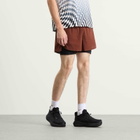 Bandit Men's Vento™ Mens 2-in-1 Short in Coffee Bean/Black