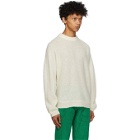 ERL Off-White Alpaca and Mohair Sweater
