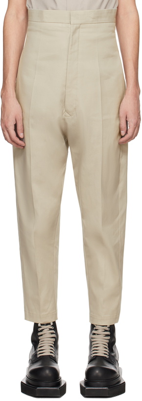 Photo: Rick Owens Off-White Dirt Cooper Trousers