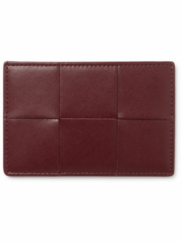 Photo: Bottega Veneta - Cassette Intrecciato Leather Cardholder