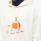 Drole de Monsieur Men's Drôle de Monsieur Wagon Bar Hoodie in Cream