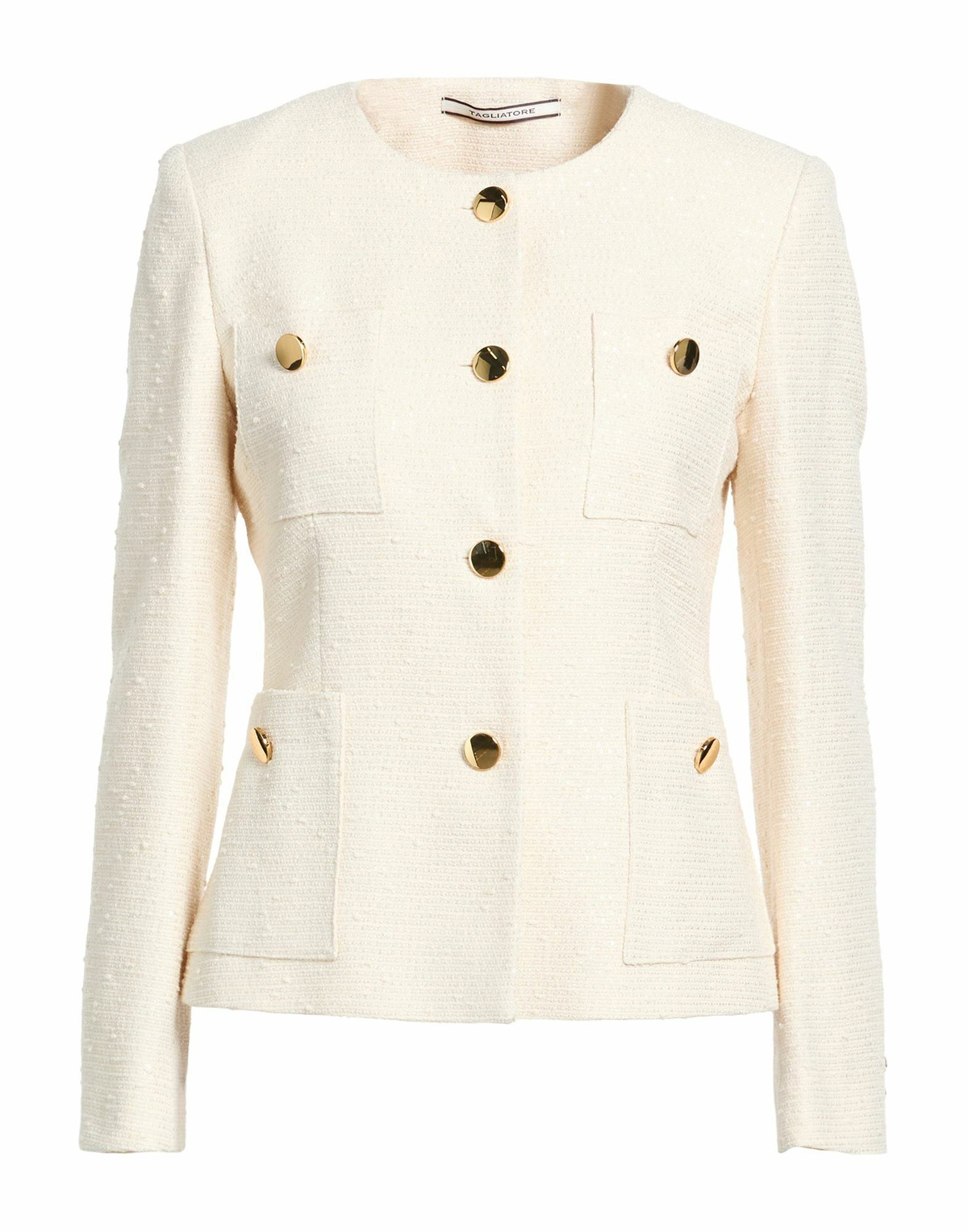 Tagliatore Womens Jacket Cream