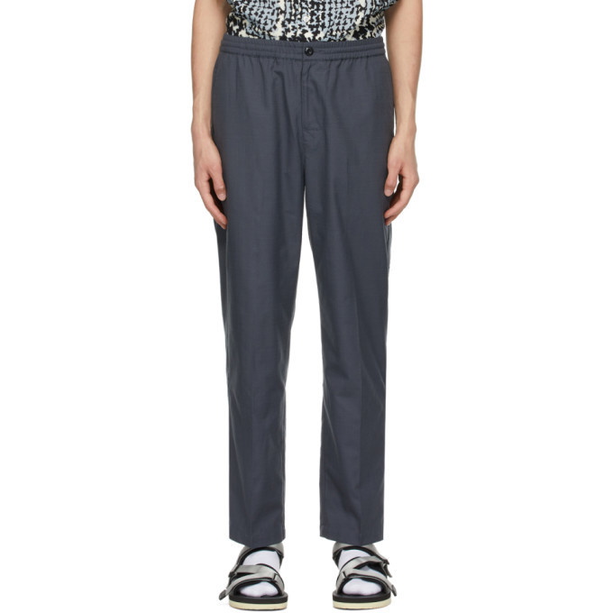 Photo: Stussy Grey Tonal Weave Bryan Trousers