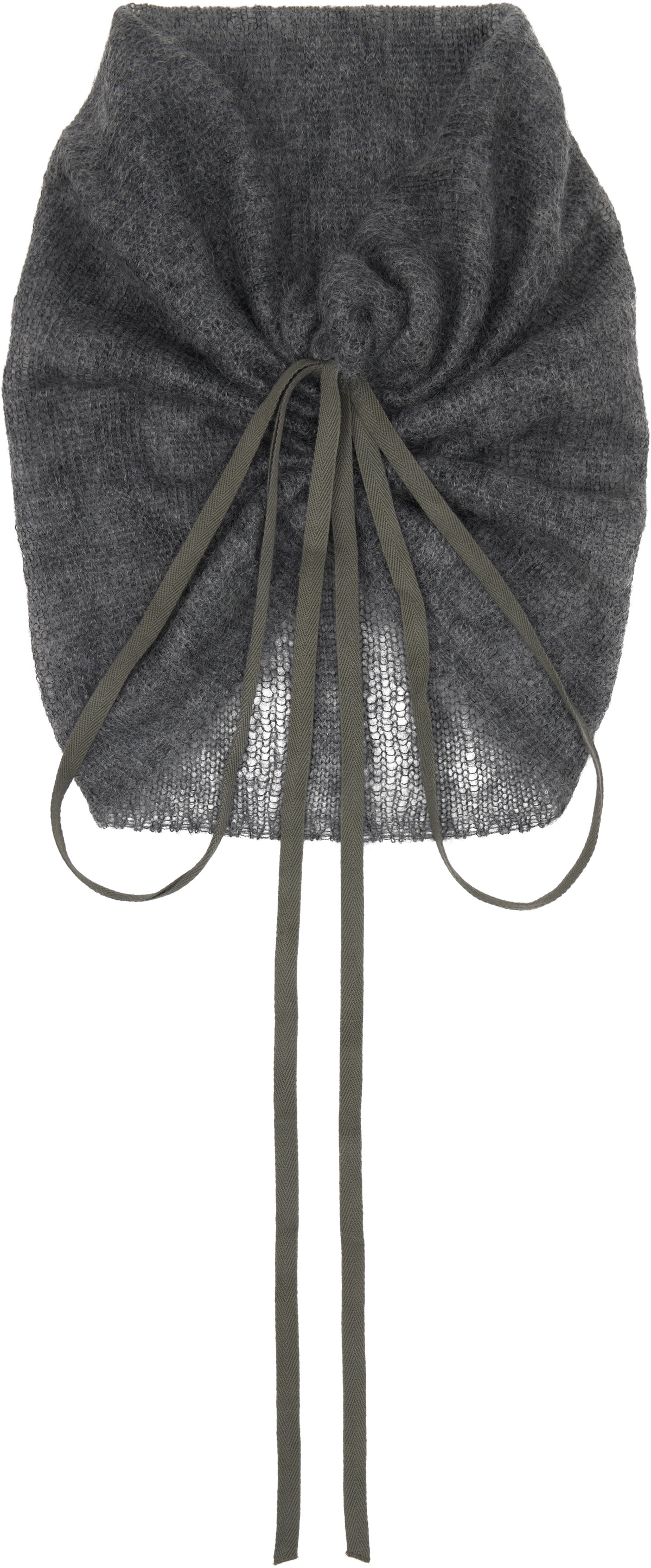 Ann Demeulemeester Gray Oden Collar
