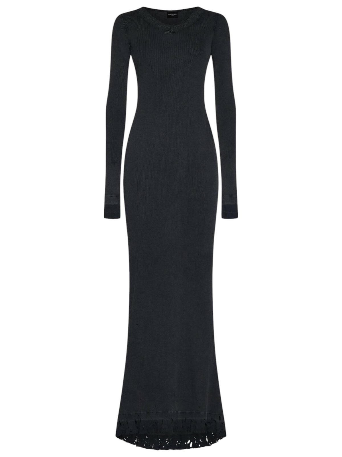 BALENCIAGA Stretch Fluid Jersey Maxi Dress Balenciaga