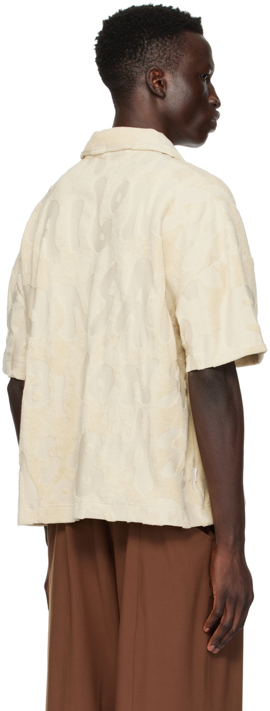 Bonsai Beige Jacquard Polo