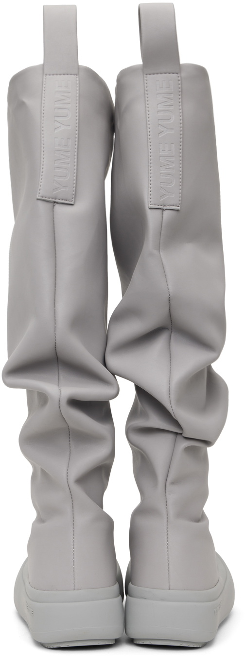 YUME YUME Gray Fisherman Boots Yume Yume