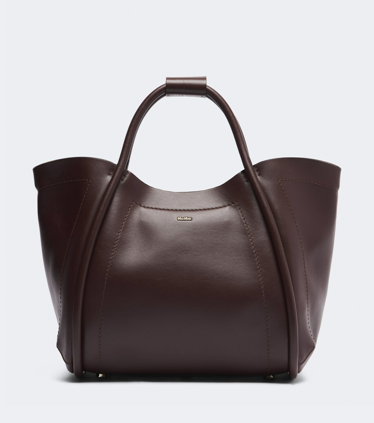 Max Mara Medium leather top-handle bag