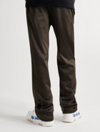 Off-White - Slim-Fit Embroidered Tech-Jersey Track Pants - Brown