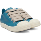 Rick Owens Blue Tower Jumbolace Low Sneaks Sneakers