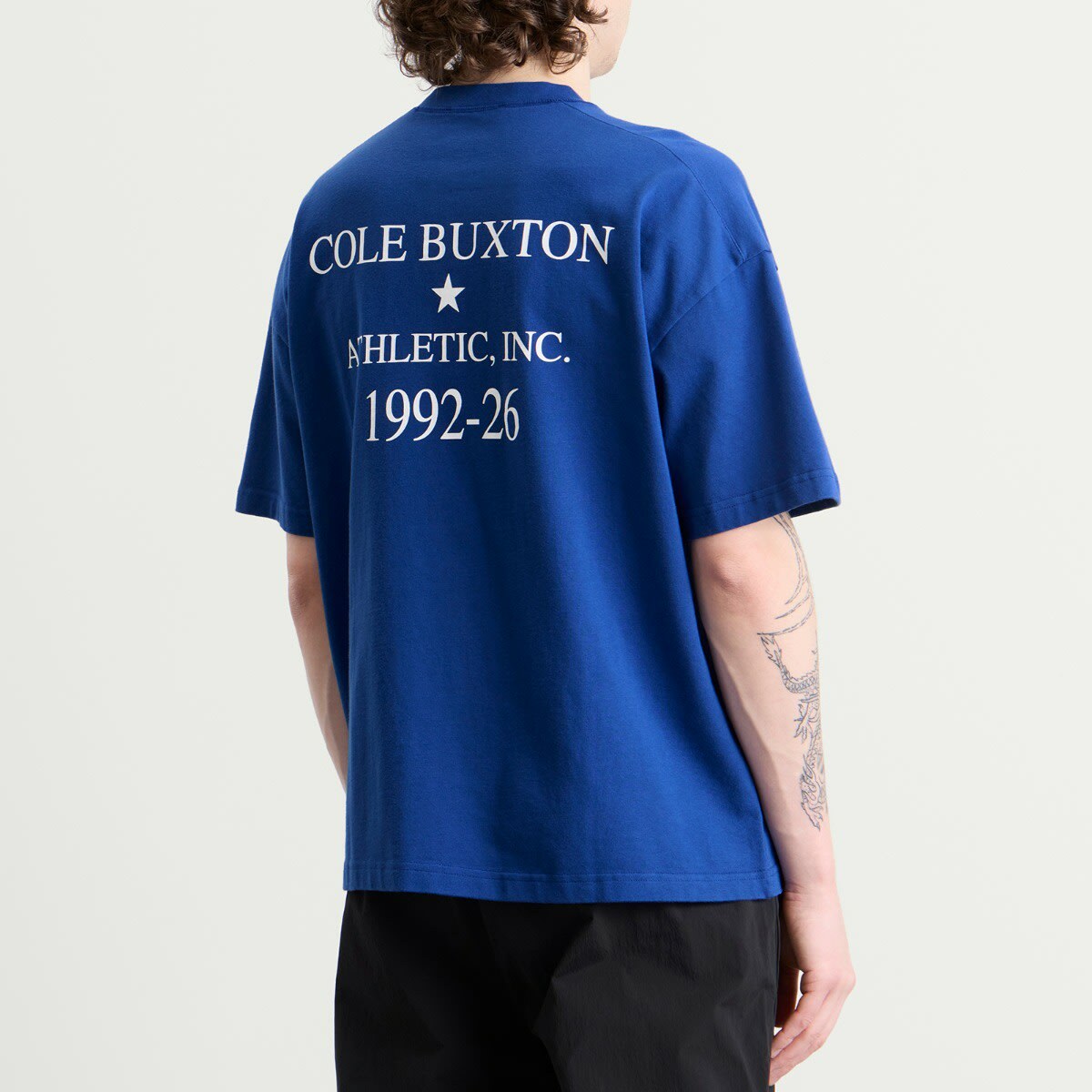 Cole Buxton Men's Athletic Inc T-Shirt in Blue