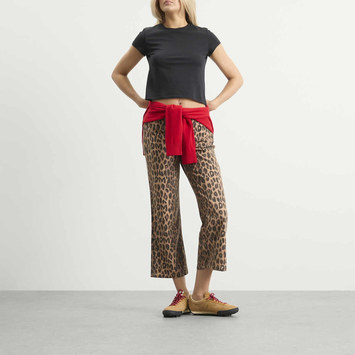 Damson Madder Women's Kenny Twill Trousers in Tiger