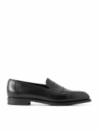 Edward Green - Piccadilly Leather Penny Loafers - Black