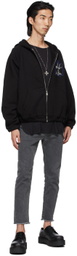 Enfants Riches Déprimés Black Fitted Logo Long Sleeve T-Shirt