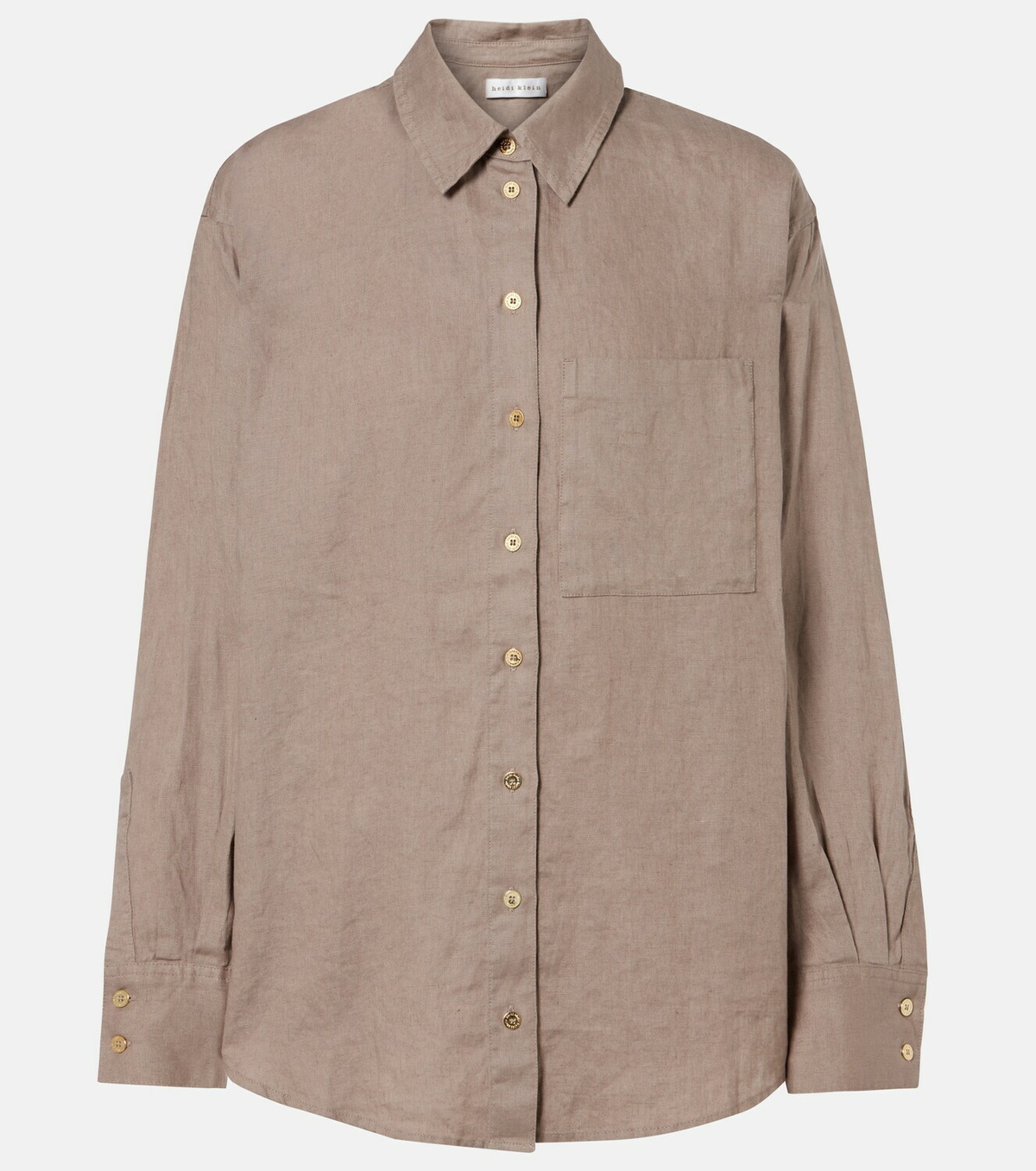 Heidi Klein Zakynthos linen shirt
