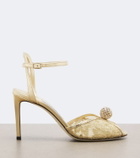 Jimmy Choo Sacora embellished lace sandals