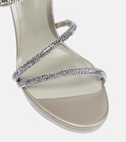 Rene Caovilla Margot embellished platform sandals