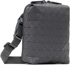 BAO BAO ISSEY MIYAKE Gray Beetle One-Tone Shoulder Bag