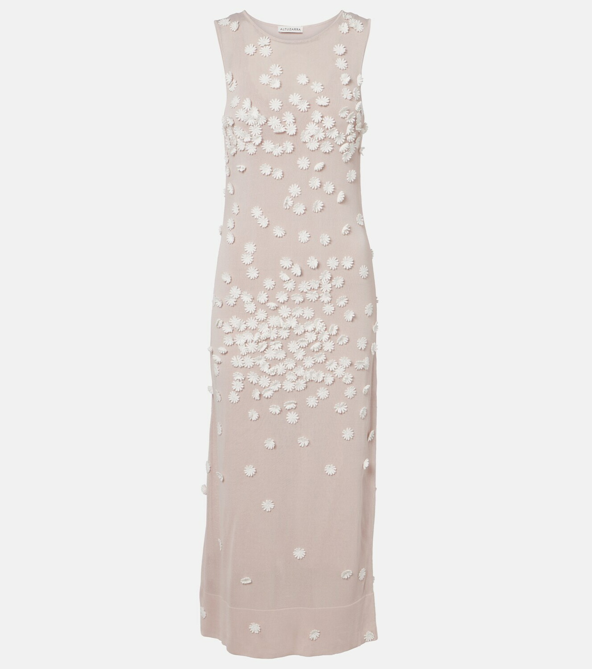 Altuzarra Nelly floral-appliqué midi dress