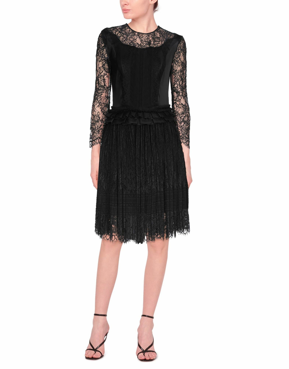 Ermanno Scervino Womens Midi dress in Black