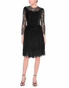 Ermanno Scervino Womens Midi dress in Black