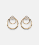 Pomellato Pomellato Together 18kt rose gold hoop earrings with diamonds