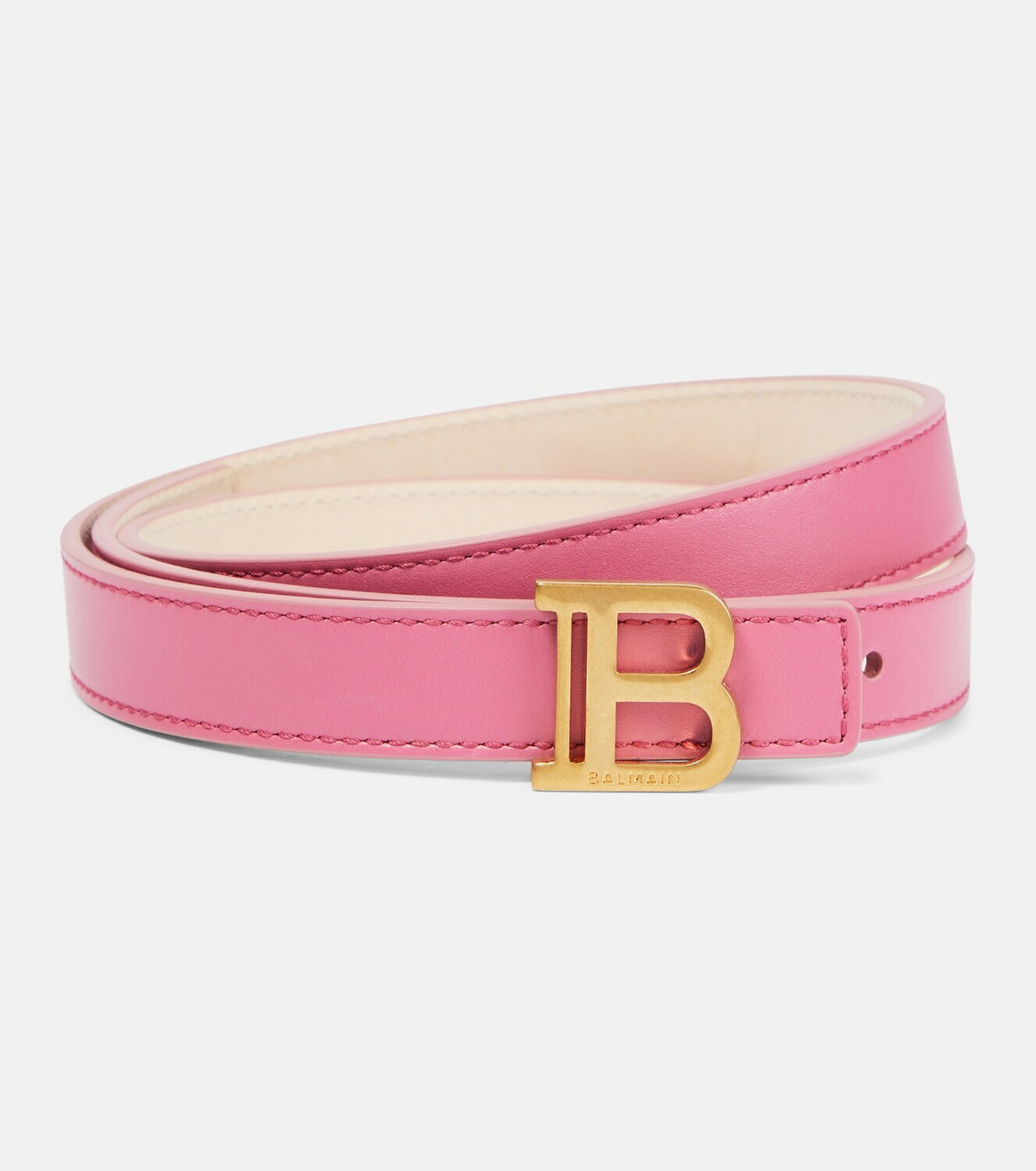 Balmain - B-Belt Leather Belt Balmain