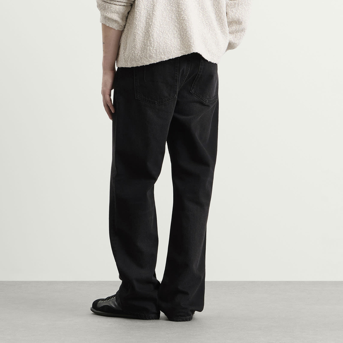 Won Hundred Men's Genoa Jeans in Original Black