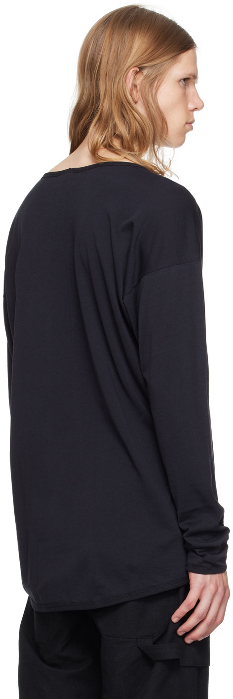 Jan-Jan Van Essche Navy #68 Long Sleeve T-Shirt