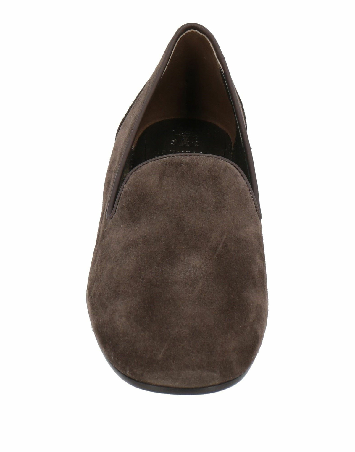 Brunello Cucinelli Womens Loafers Dark in Brown