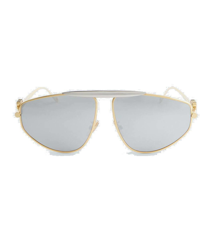 Photo: Loewe Anagram aviator sunglasses