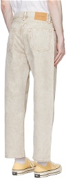 Calvin Klein Off-White Standards Twist Jeans