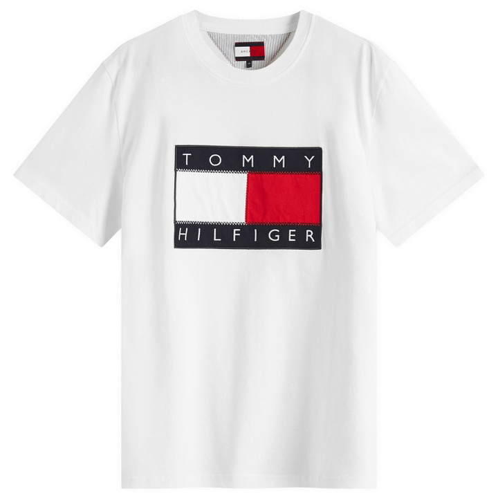 Photo: Tommy Jeans Men's Gi Sailing Flag T-Shirt in White