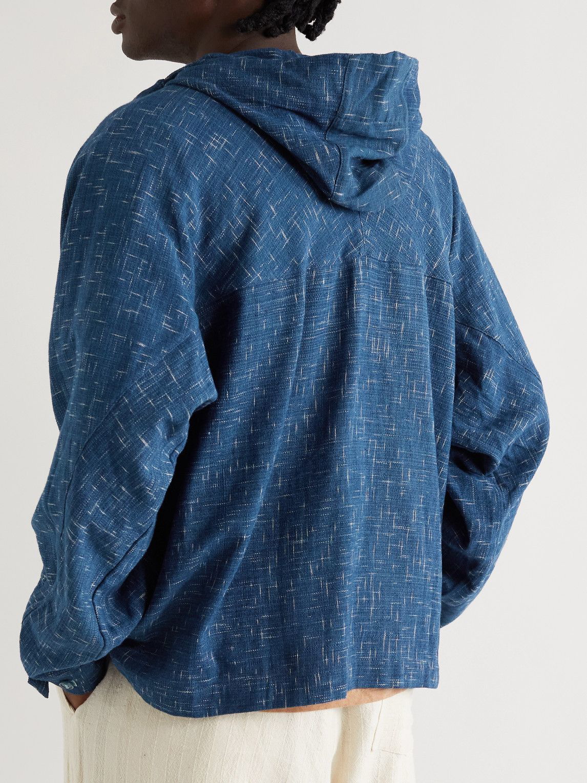 Story Mfg. - Forager Embroidered Organic Cotton Hooded Jacket