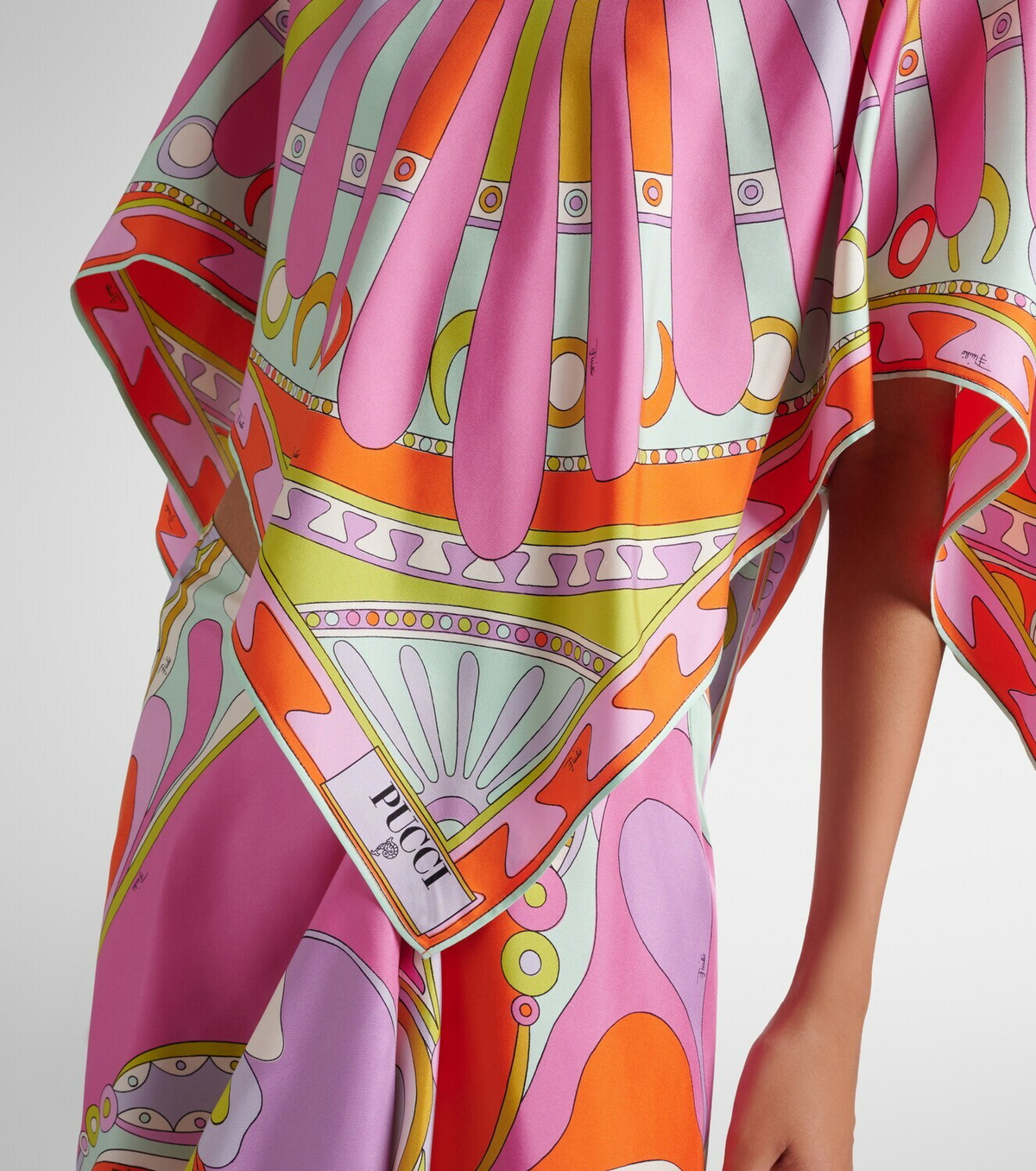 Pucci Soleil silk twill top