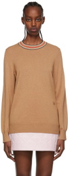 Burberry Tan Cashmere Sweater