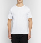 Acne Studios - Nash Appliquéd Cotton-Jersey T-Shirt - Men - White