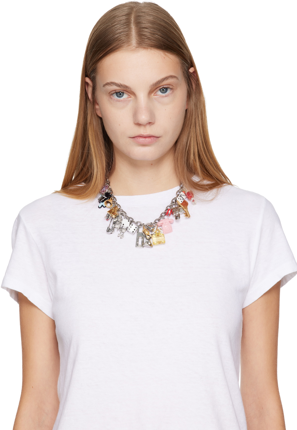 Marc Jacobs 'The Sticker Charm' Statement Necklace