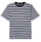 Beams Plus - Striped Cotton-Jersey T-Shirt - Blue