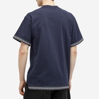 Monitaly Men's Cinta Taped T-Shirt in Navy