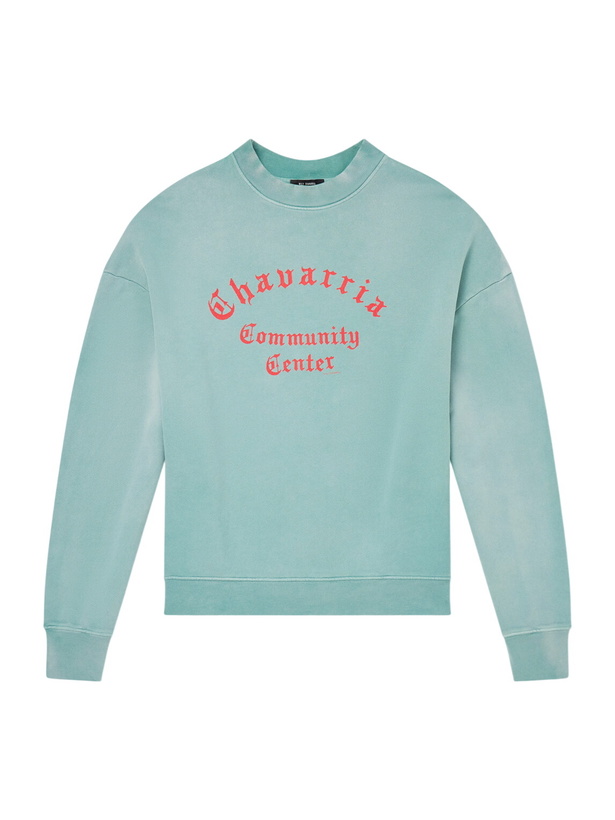 Photo: Willy Chavarria - Community Center Hooligan Cotton Sweatshirt - Green