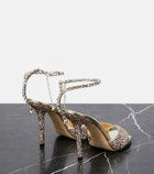 Jimmy Choo - Saeda 100 embellished sandals