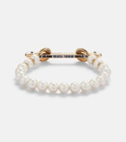 Ananya Chakra 18kt gold bracelet with gemstones
