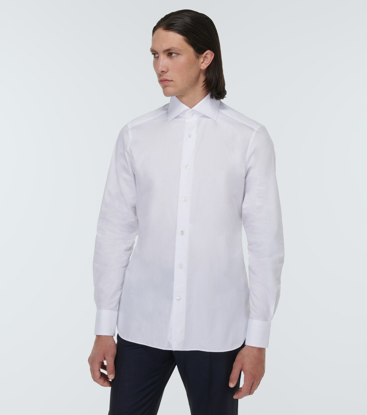Zegna Trofeo cotton poplin shirt