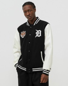 New Era Mlb Wordmark Varsity Jacket Detroit Tigers Black - Mens - College Jackets